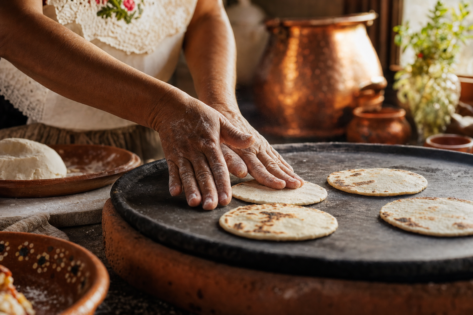 Street tacos with fresh corn tortillas and choice of protein